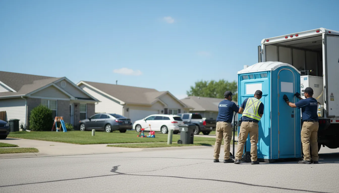 Standard Porta Potty Rentals in Fairfield, IA near me